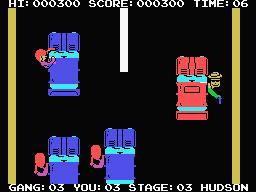 Gang Man screenshot 5 for MSX